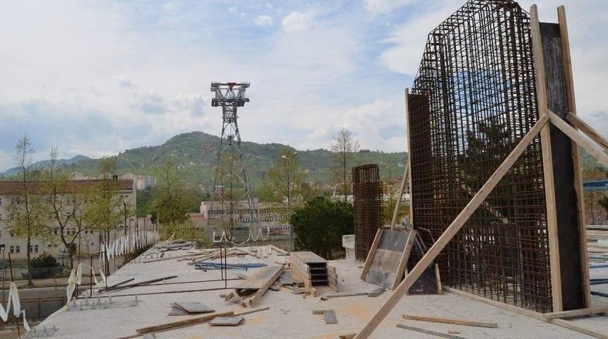 Karadeniz&rsquo;in En Uzun Mesafeli Teleferik Projesi Trabzon&rsquo;da Hizmete Girecek