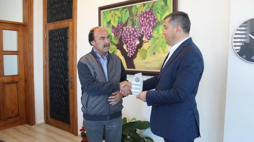 Bayrami&ccedil; Ziraat Odasından Dardeniz Ve Kaynaş&rsquo;a Plaket