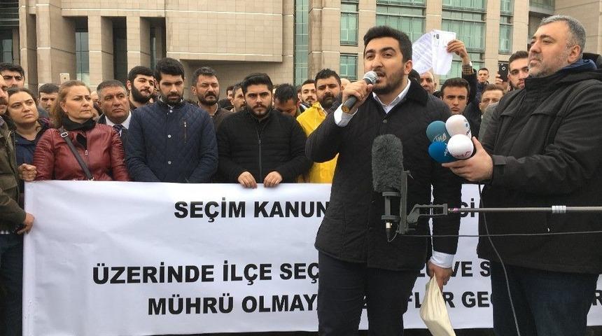 İstanbul Adliyesinde Se&ccedil;im Sonu&ccedil;larına İtiraz Gerginliği