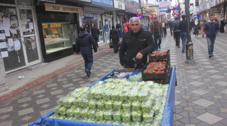 Ağrı’da Erik Tezgâhlardaki Yerini Aldı