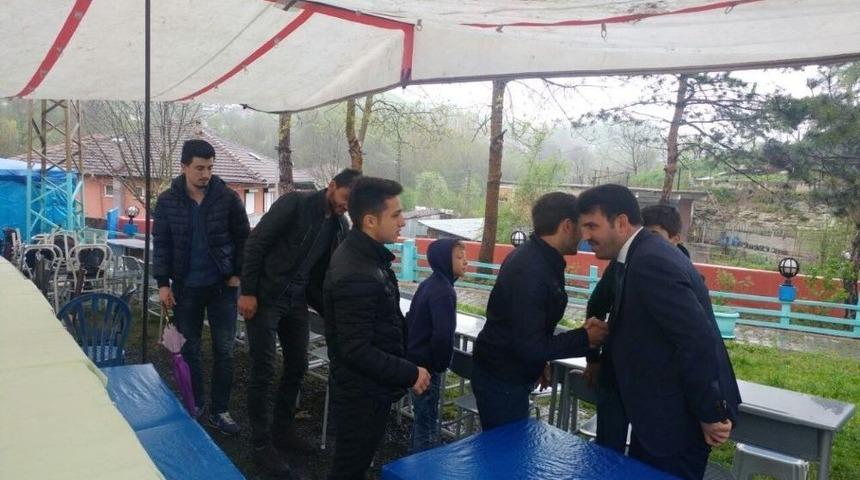 &Ccedil;akır, Şamlar K&ouml;y&uuml; Halkına Teşekk&uuml;r Etti