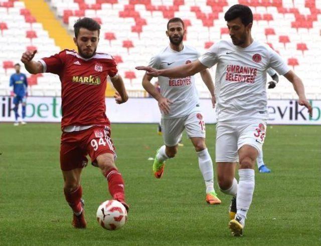 Sivasspor-Ümraniyespor: 0-0