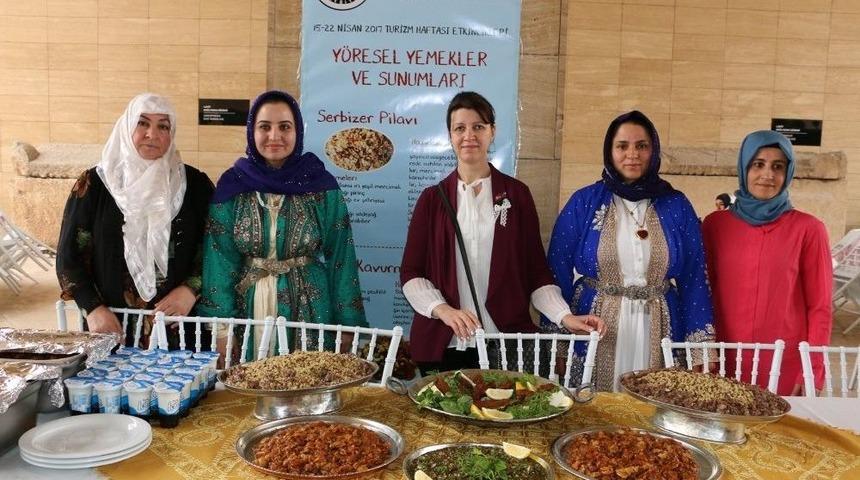 Şanlıurfa&rsquo;nın Y&ouml;resel Yemekler Sergilendi