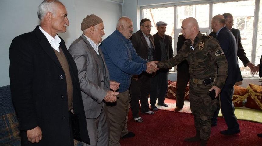 Emniyet Müdürü Dilberoğlu’ndan Taziye Ziyareti