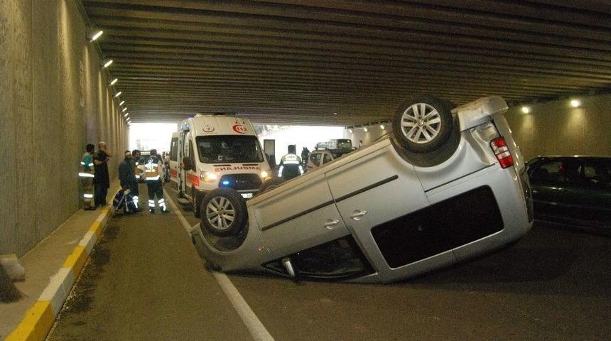 Takla Atan Ara&ccedil;tan Burunları Bile Kanamadan &Ccedil;ıktılar