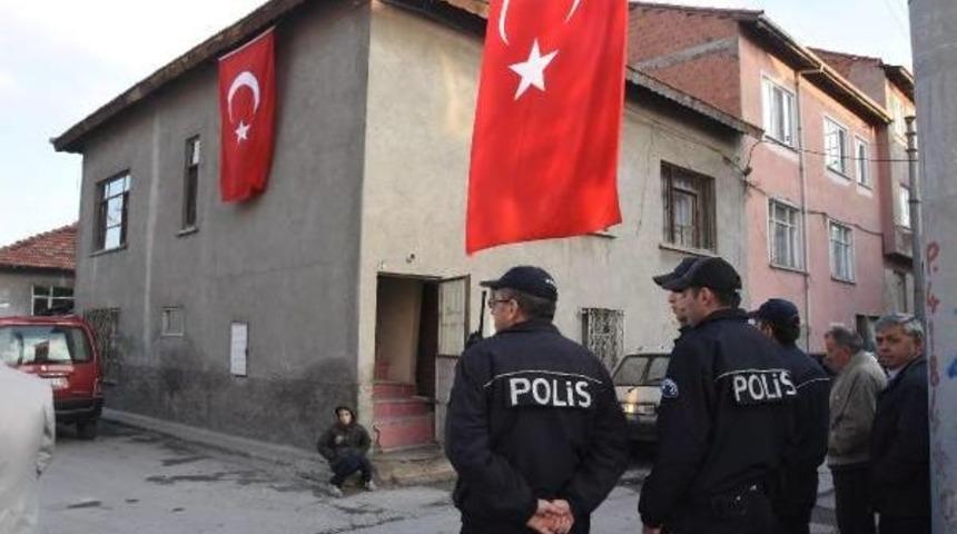 Şehit Ateşi K&uuml;tahya'ya Da D&uuml;şt&uuml;