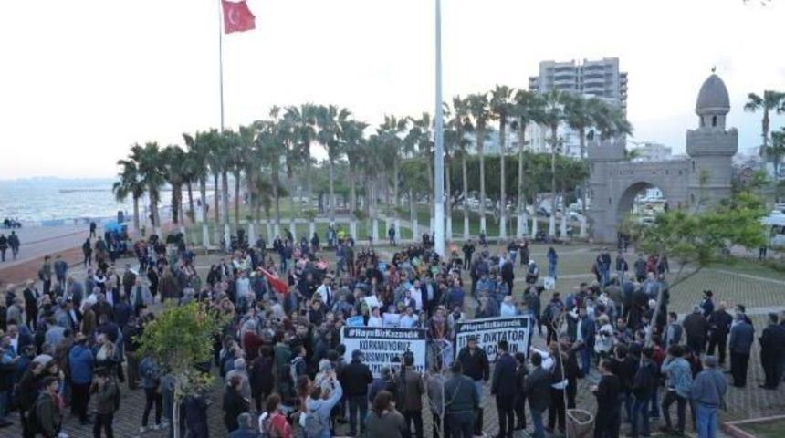 Mersin'de Ysk Protestosu