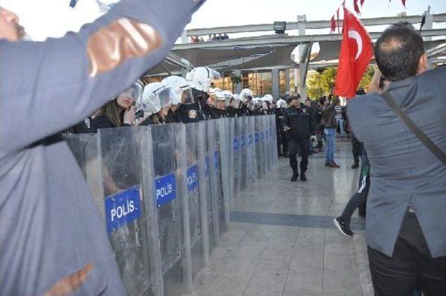 Ysk'yı Protesto Etmek Isteyen Chp'lilere Polis Engeli