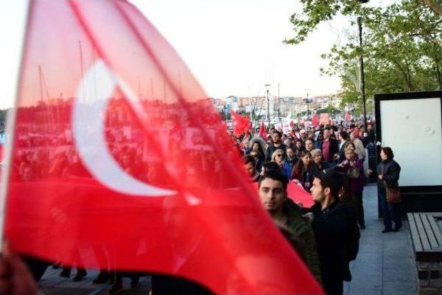 Çanakkale'de 'hayır' Ve Ysk Protestosu