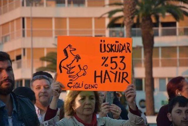 İzmir'de Ysk'ya Hayır Protestosu 