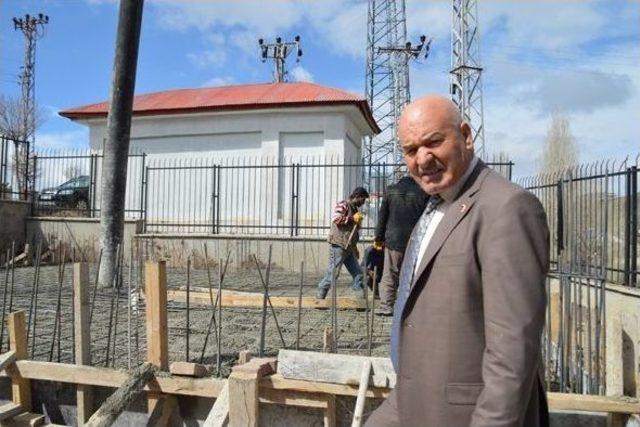 Eleşkirt Tahir Beldesinde Modern Mezbahane Temeli Atıldı 2