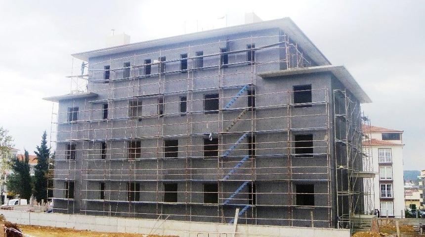 Yeni &Ccedil;arşı Polis Merkezi Amirliği İnşaatı T&uuml;m Hızıyla S&uuml;r&uuml;yor