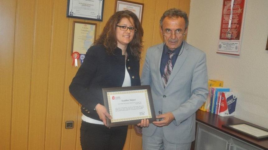 En Y&uuml;ksek Gelir Vergisi Beyanlarına Teşekk&uuml;r Belgesi