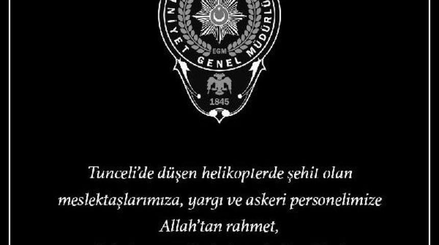 Tunceli'de D&uuml;şen Helikopterde Şehit Olan 10 Polis Memurunun Fotoğrafları