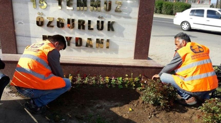 Fatsa&rsquo;da Bahar Temizliği