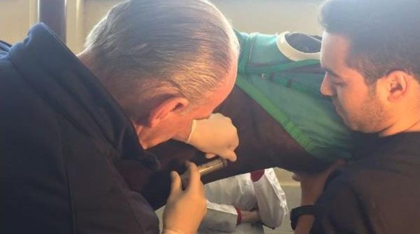 İngiliz Yarış Atına Veteriner Fak&uuml;ltesi&rsquo;Nde Başarılı Operasyon