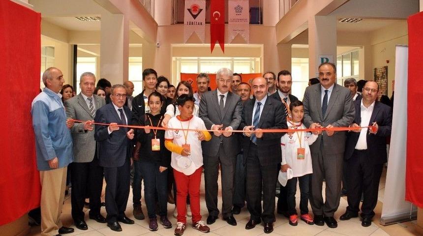 11. Ortaokul &Ouml;ğrencileri Araştırma Projeleri Konya B&ouml;lge Yarışması Sergisi A&ccedil;ıldı