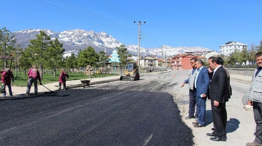 Seydişehir Belediyesi Asfalt Sezonunu A&ccedil;tı