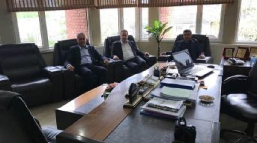 Başkan Yaman&rsquo;a Ziyaret