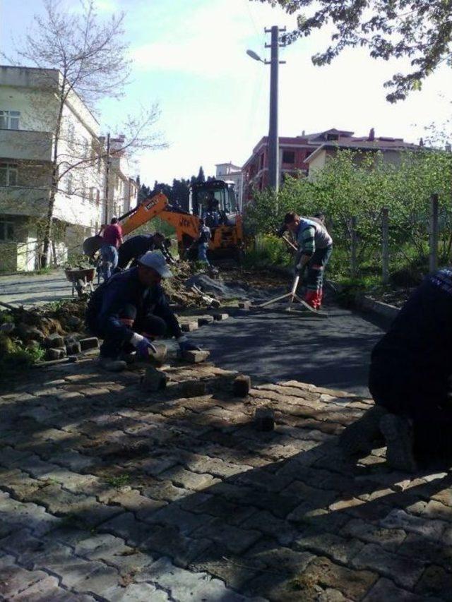 Yol Onarım Çalışmaları Sürüyor