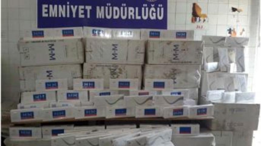 18 Bin 500 Paket Ka&ccedil;ak Sigara Ele Ge&ccedil;irildi