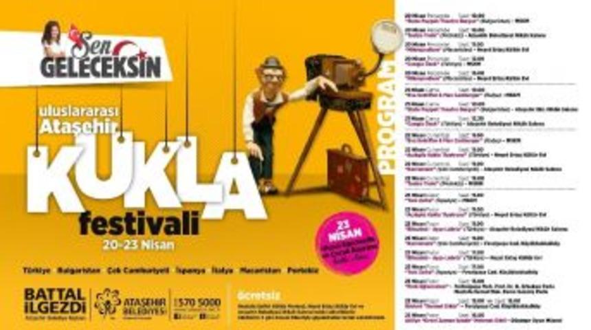 Kukla Festivali Perdelerini Ataşehirli &Ccedil;ocuklar İ&ccedil;in A&ccedil;ıyor