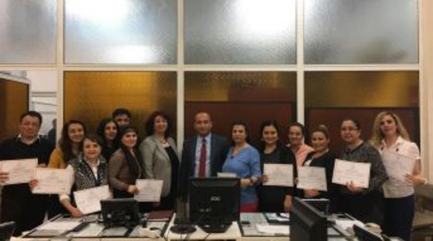 Santralist Eğitim Programı Kursunu Tamamlayan Santral Personeline Eğitim Sertifikaları Verildi
