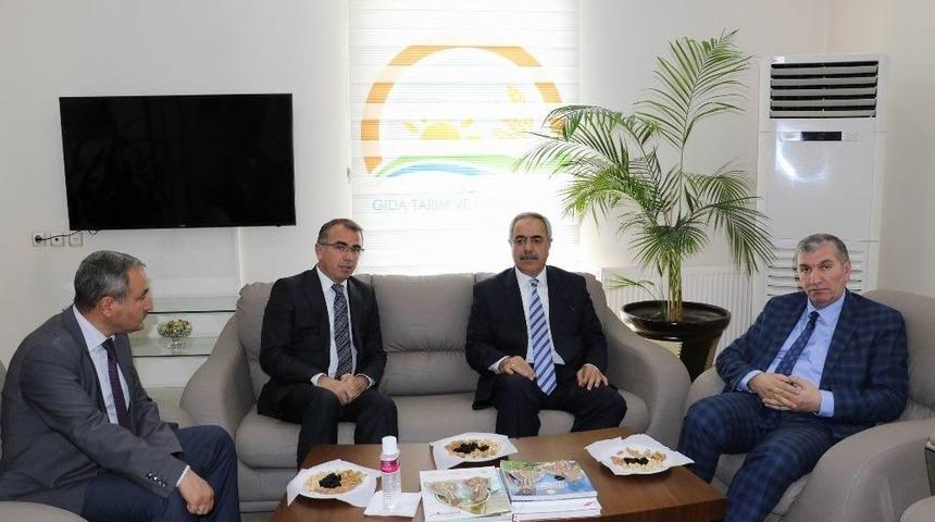 M&uuml;steşar Yardımcısı Tun&ccedil;, Tarım Fuarını Değerlendirdi