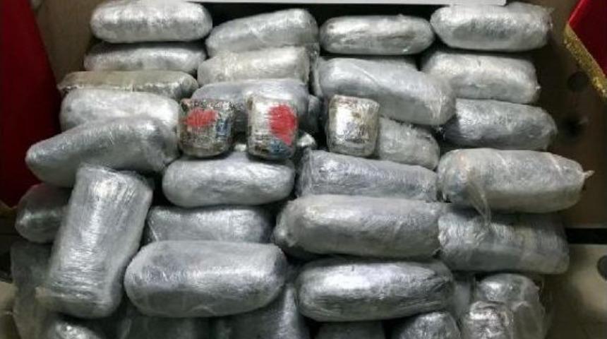 Mardin'de 228 Kilo Esrar Ele Ge&ccedil;irildi