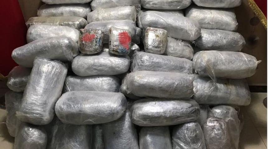 Mardin&rsquo;de Y&uuml;kl&uuml; Miktarda Uyuşturucu Ele Ge&ccedil;irildi