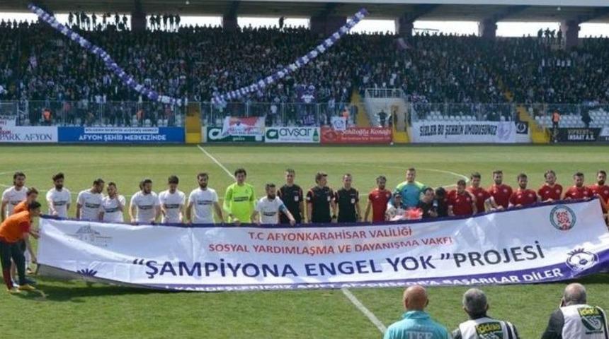 Afyonkarahisar&rsquo;da &ldquo;şampiyona Engel Yok&rdquo; Projesi Devam Ediyor
