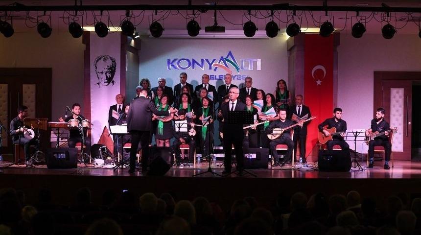 Konyaaltı Belediyesi Korosu&rsquo;ndan Thm Konseri