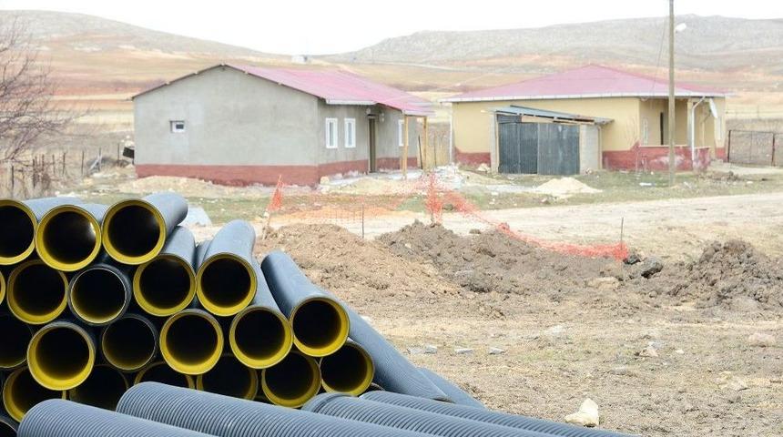 Ağılyazı Mahallesi Kanalizasyon Altyapısına Kavuşuyor