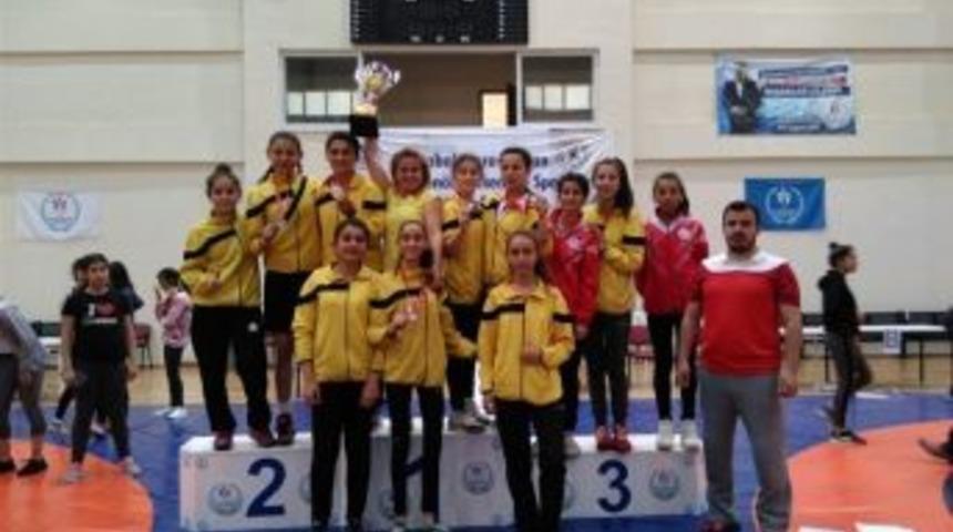 Turhal G&uuml;reşseverler Kul&uuml;b&uuml; G&uuml;reş Şampiyonasında T&uuml;rkiye İkincisi Oldu