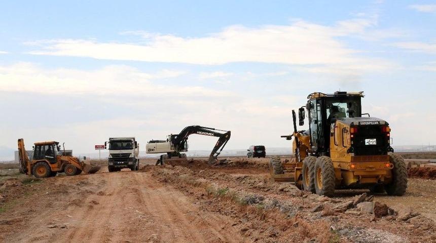 Osb Yolunda &Ccedil;alışmalar Devam Ediyor