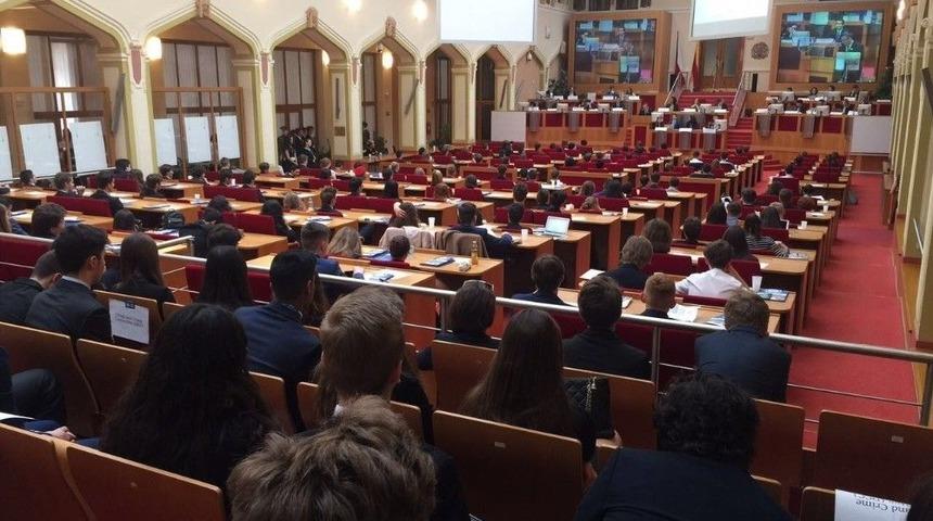 Sanko &Ouml;ğrencileri Pormun Konferansında T&uuml;rkiyeyi Temsil Etti