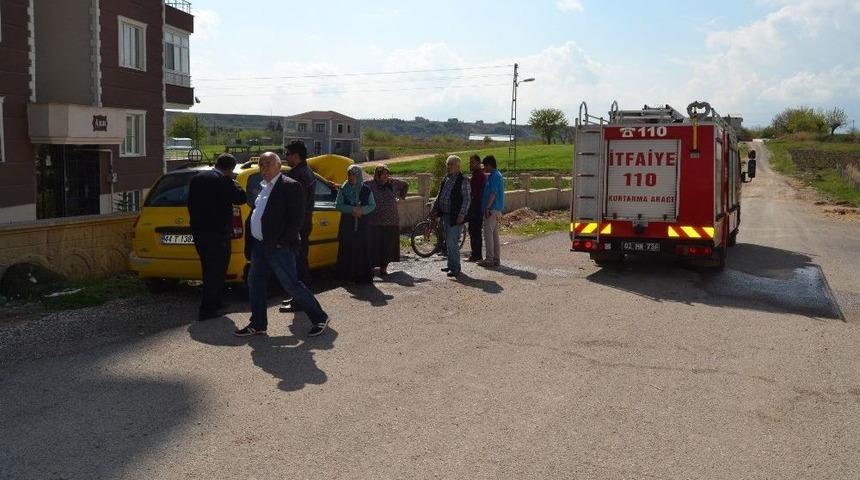 Park Halindeki Otomobil Yandı