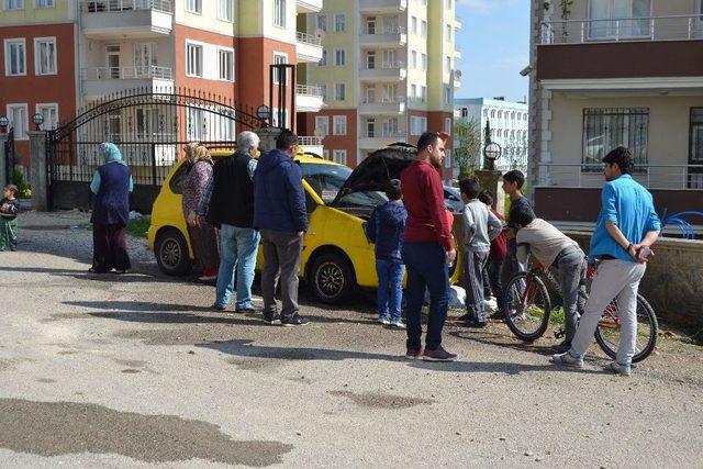 Park Halindeki Otomobil Yandı