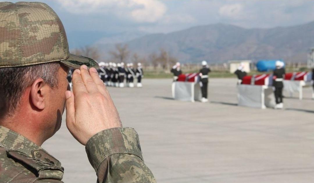 Tunceli Şehitleri T&ouml;renle Memleketlerine Uğurlandı