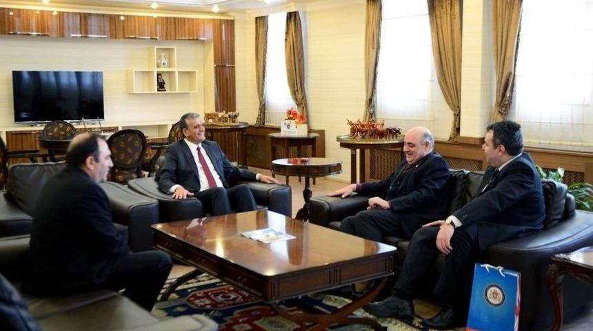 G&uuml;rcistan&rsquo;ın Trabzon Başkonsolosu Mikatsadze&rsquo;den, Vali &Ouml;zefe&rsquo;ye Ziyaret