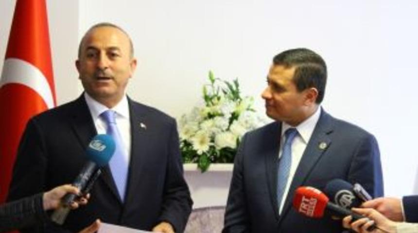 Bakan &Ccedil;avuşoğlu, Guatemala B&uuml;y&uuml;kel&ccedil;iliğinin A&ccedil;ılış T&ouml;renine Katıldı
