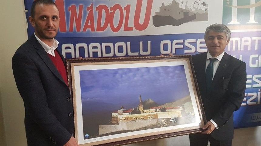 Ağrı İl K&uuml;lt&uuml;r Turizm M&uuml;d&uuml;rl&uuml;ğ&uuml;&rsquo;nden İha&rsquo;ya Ziyaret