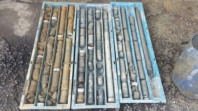 Katlı Pazar Yerinin Zemin Et&uuml;t &Ccedil;alışmaları Yapılıyor 2