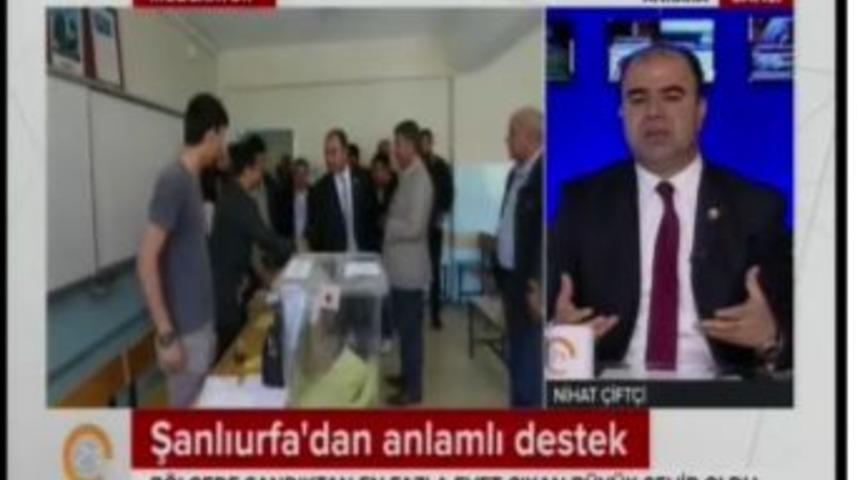 Başkan &Ccedil;ift&ccedil;i Canlı Yayında Şanlıurfa&rsquo;nın Başarısını Anlattı