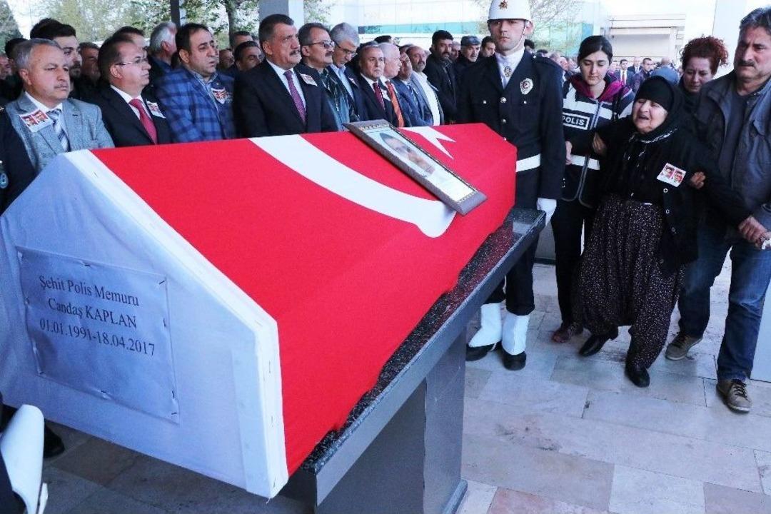 Şehit Polisler İ&ccedil;in Cenaze T&ouml;reni D&uuml;zenlendi