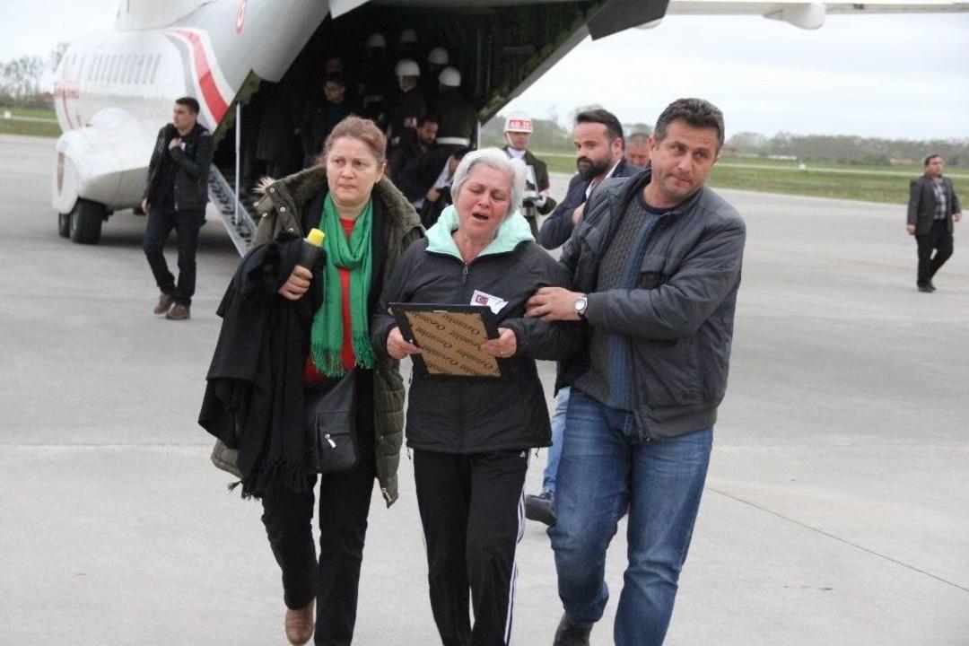 Şehit Hakim Samsun&rsquo;da T&ouml;renle Karşılandı