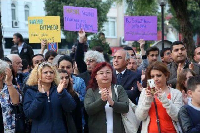 Mersin'de Ysk Protestosu