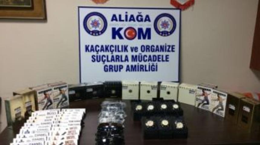 Aliağa&rsquo;da Ka&ccedil;ak Malzeme Operasyonu