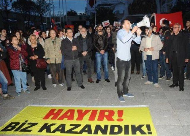 İstanbul'da Referandum Protestoları...