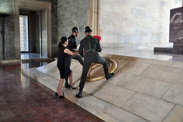 Kızılcahamam Ayşe Bezci Mesleki Ve Teknik Anadolu Lisesi &Ouml;ğrencileri Anıtkabir&rsquo;de 1